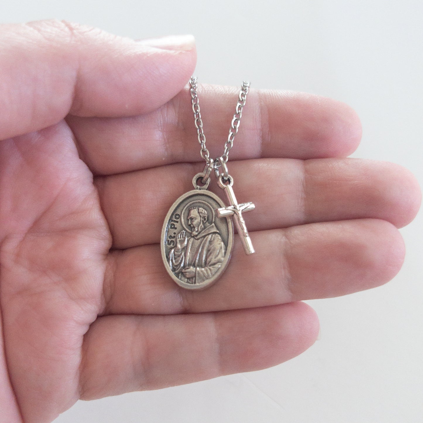 Padre Pio Necklace - St. Pio of Pietrelcina
