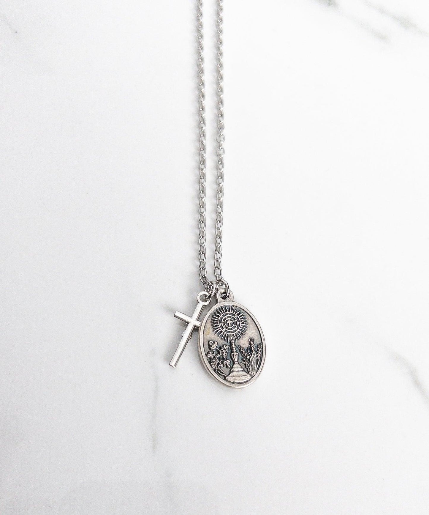 Blessed Carlo Acutis Crucifix Necklace