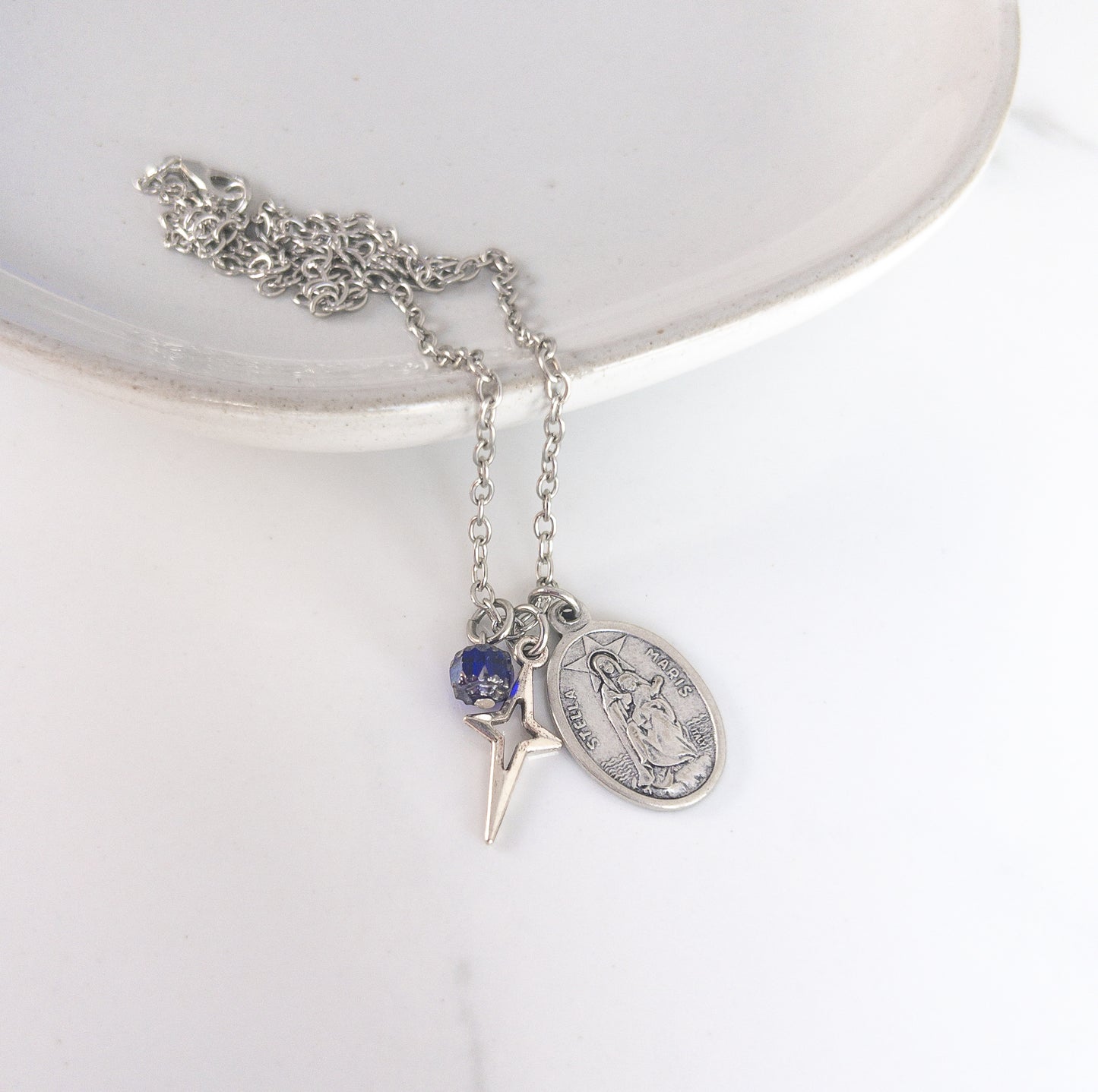 Stella Maris, Our Lady Star of the Sea Necklace