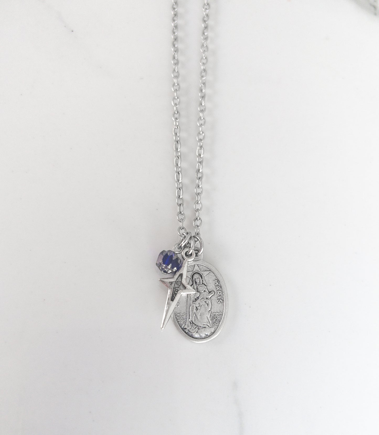 Stella Maris, Our Lady Star of the Sea Necklace