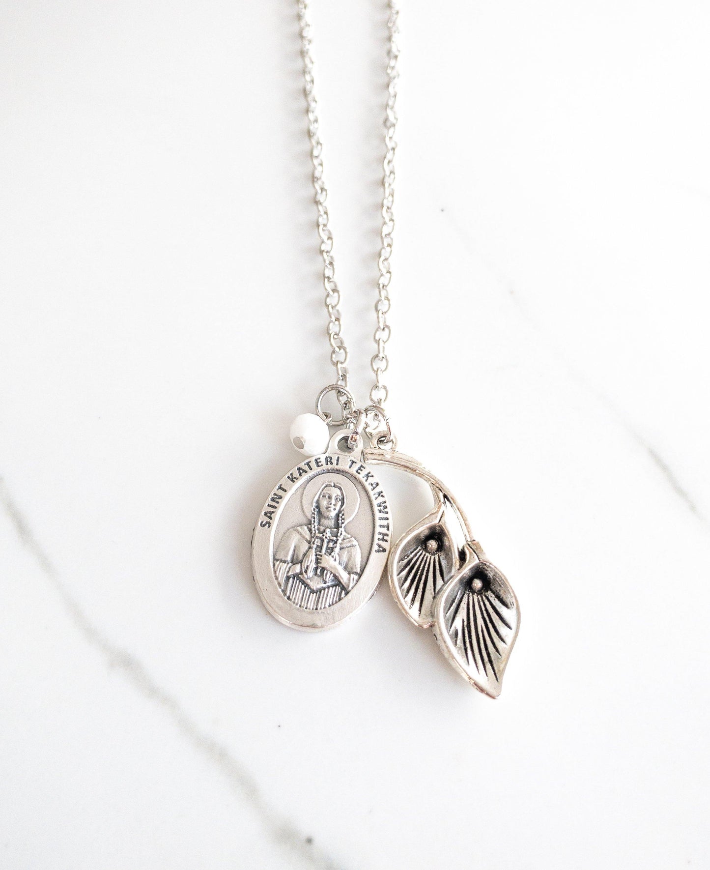 St Kateri Tekakwitha Necklace - Sagely Sparrow