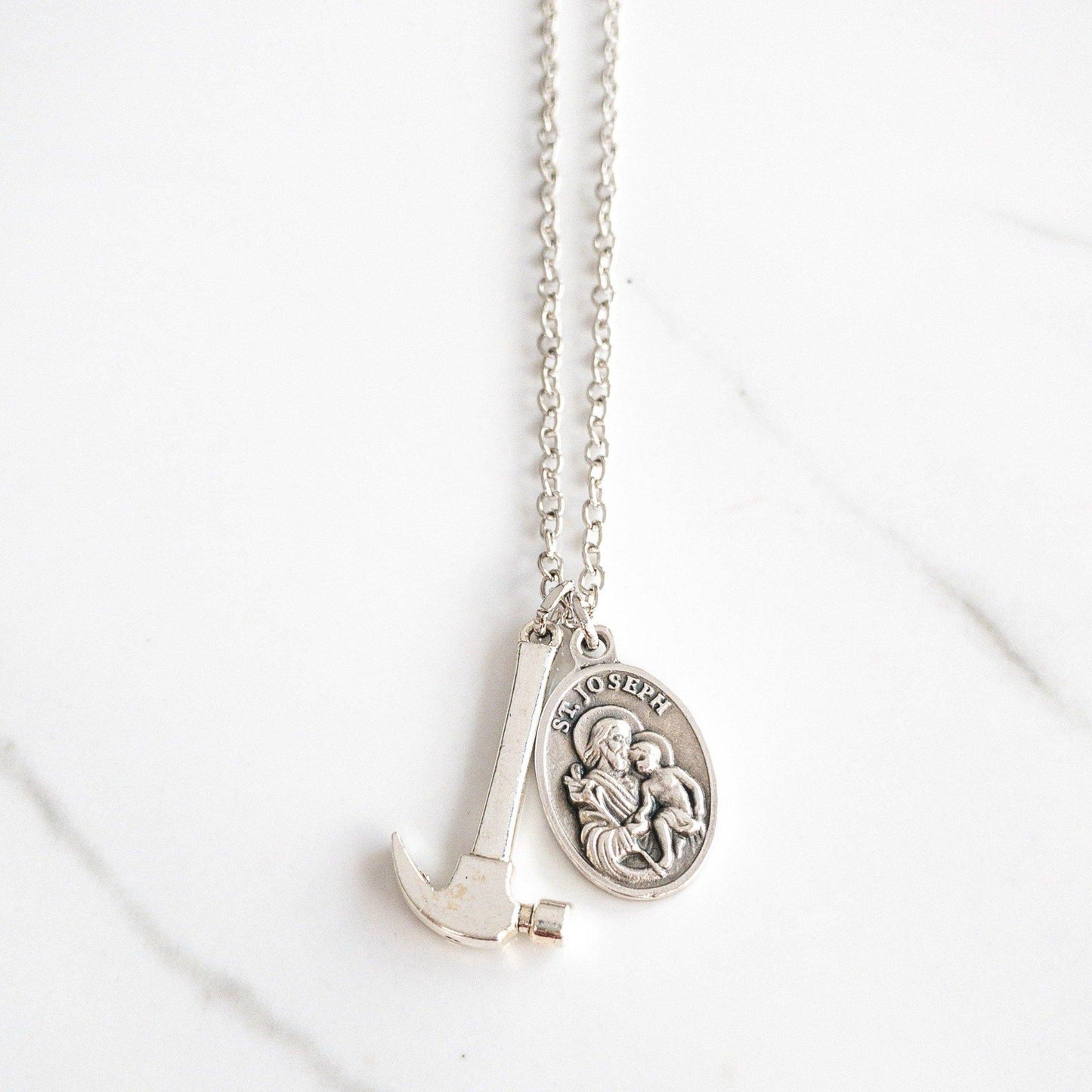 St Joseph Necklace - Sagely Sparrow