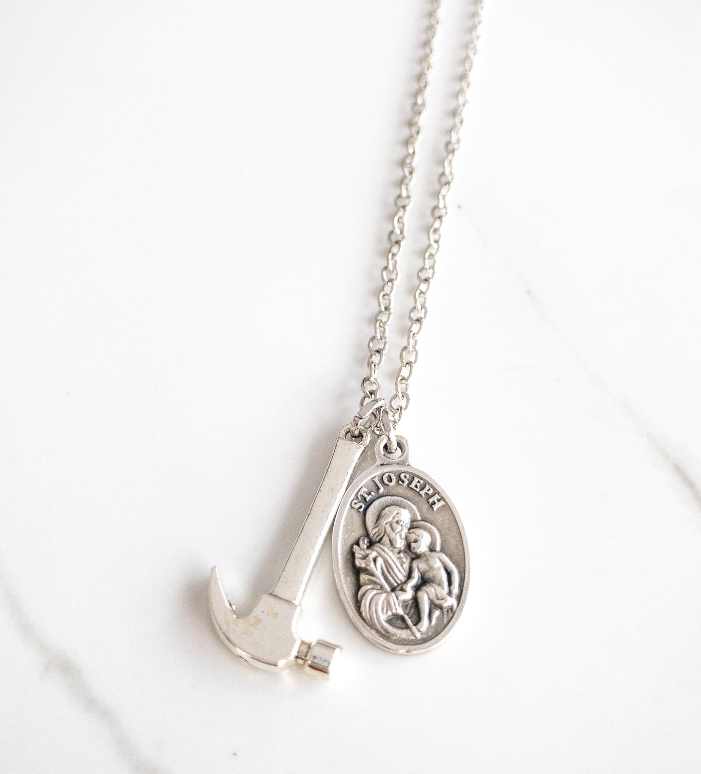 St Joseph Necklace - Sagely Sparrow