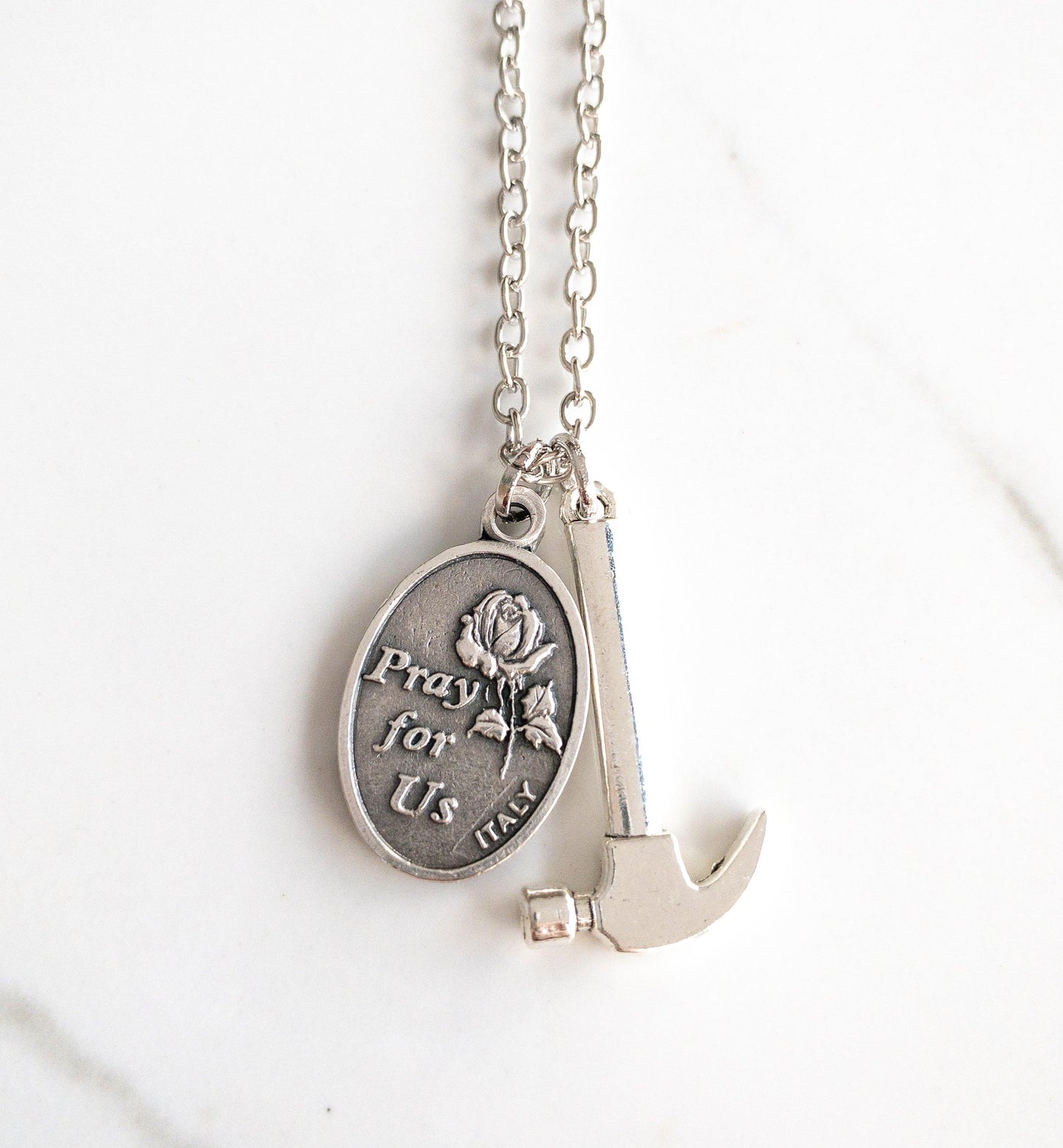 St Joseph Necklace - Sagely Sparrow