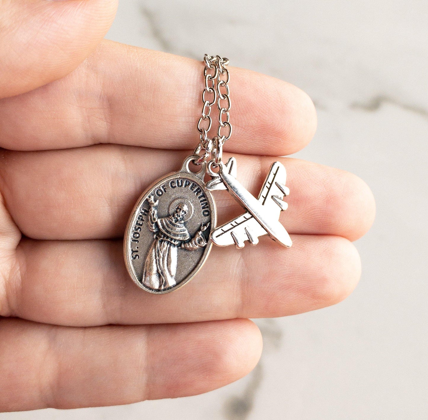 St Joseph of Cupertino Necklace - Sagely Sparrow