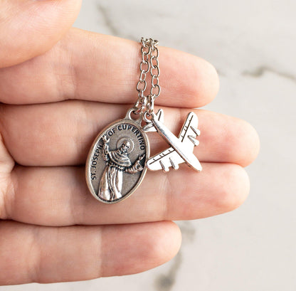 St Joseph of Cupertino Necklace - Sagely Sparrow