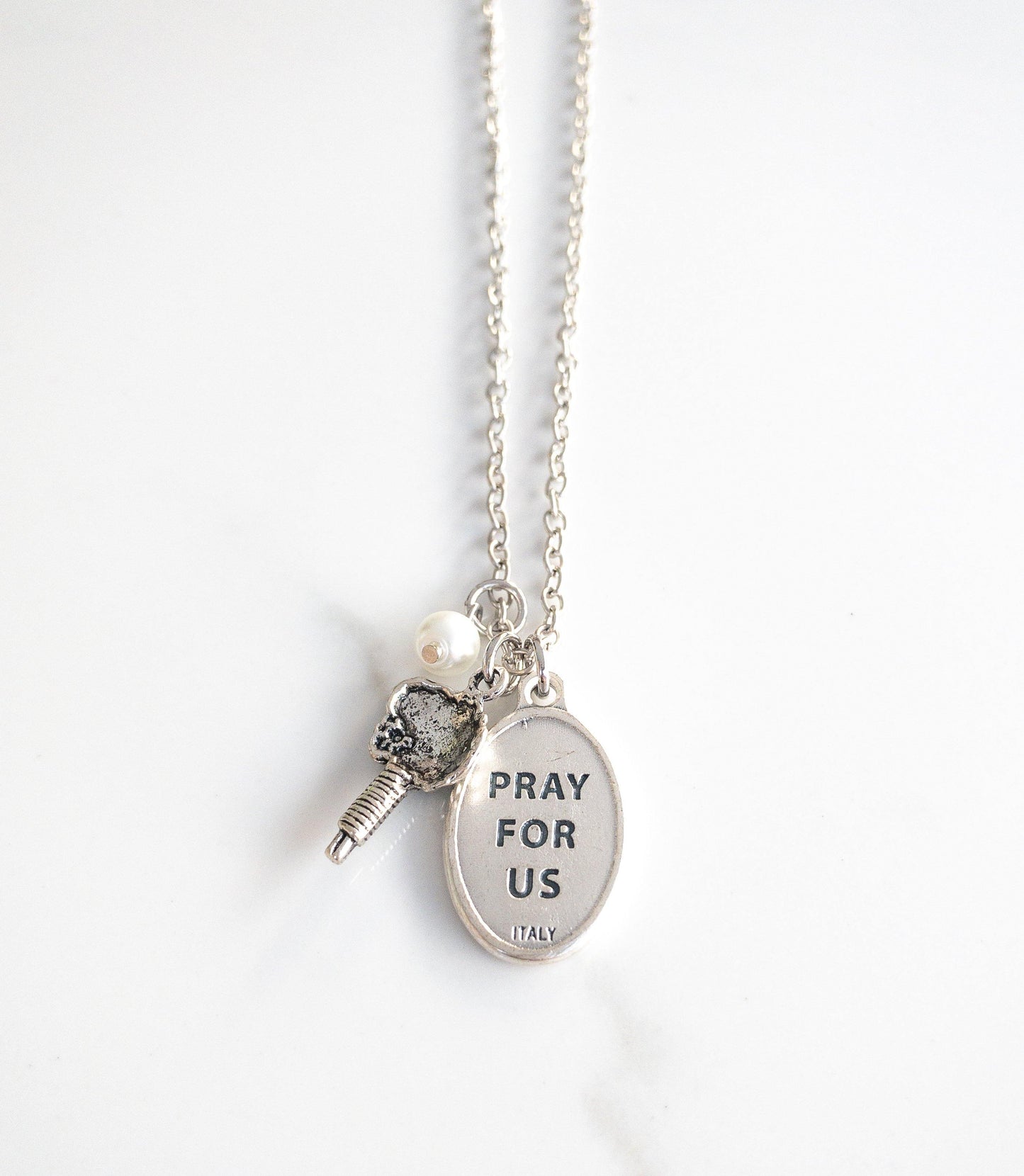 St Elizabeth of Hungary Bride Necklace - Sagely Sparrow