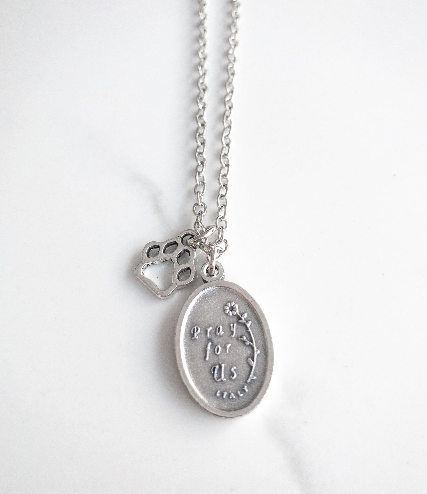 St Francis of Assisi Necklace - Sagely Sparrow