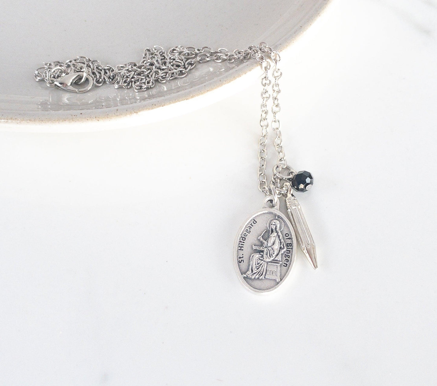 St Hildegard of Bingen Necklace - Sagely Sparrow