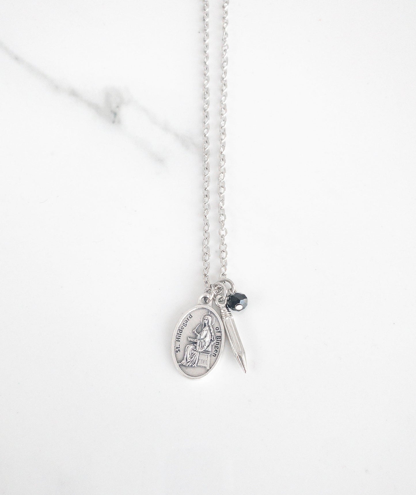 St Hildegard of Bingen Necklace - Sagely Sparrow