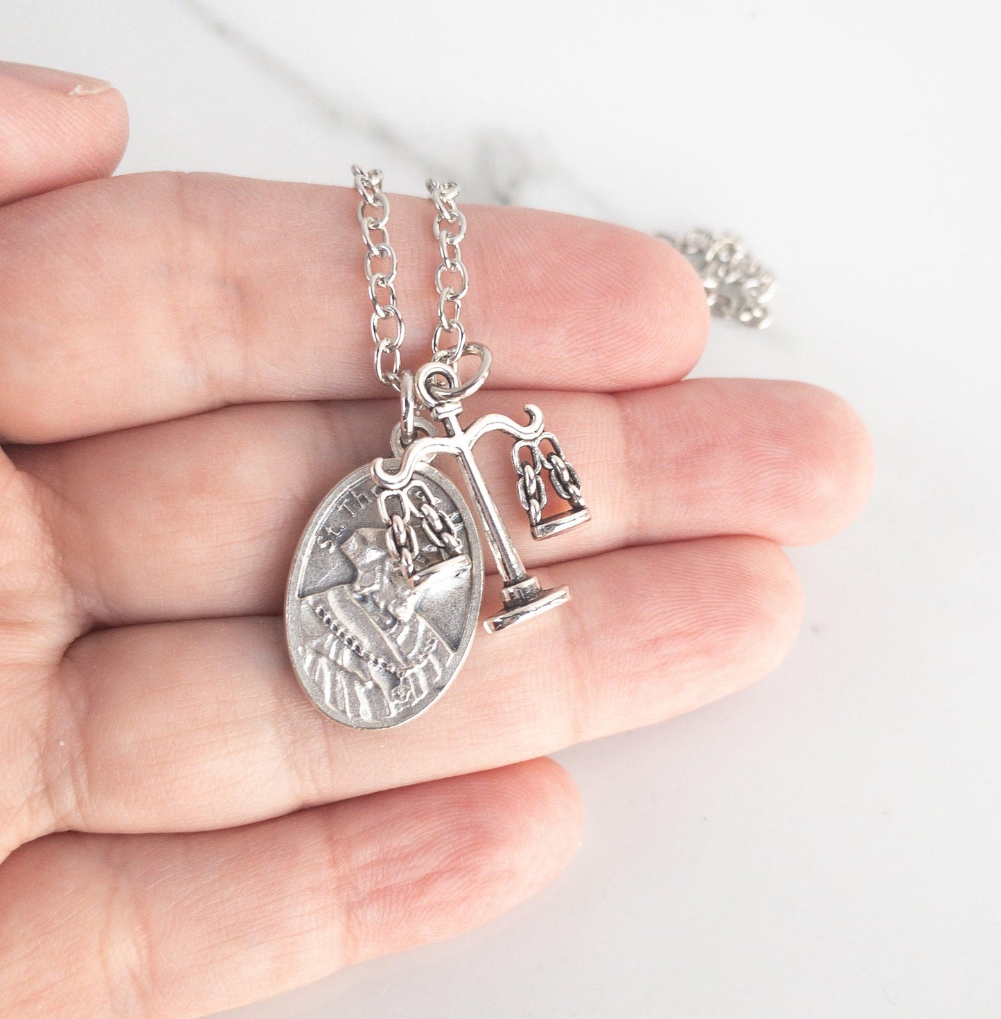 St Thomas More Necklace - Sagely Sparrow