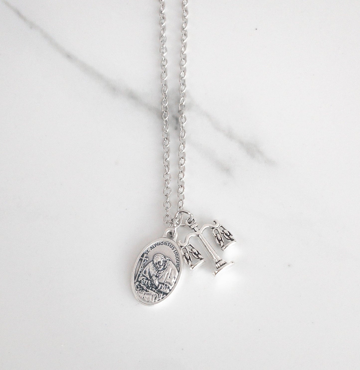 St Alphonsus Liguori Necklace - Sagely Sparrow