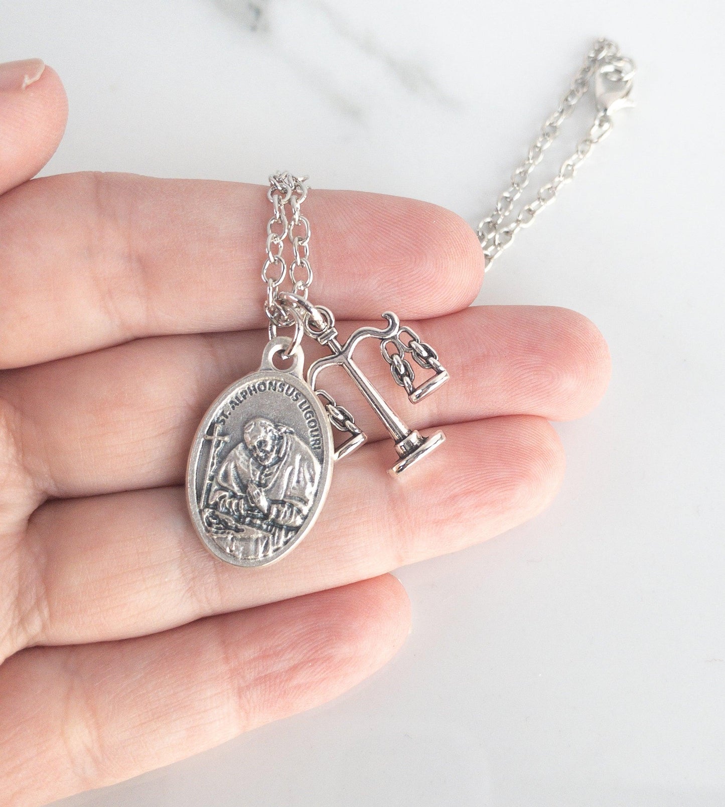 St Alphonsus Liguori Necklace - Sagely Sparrow