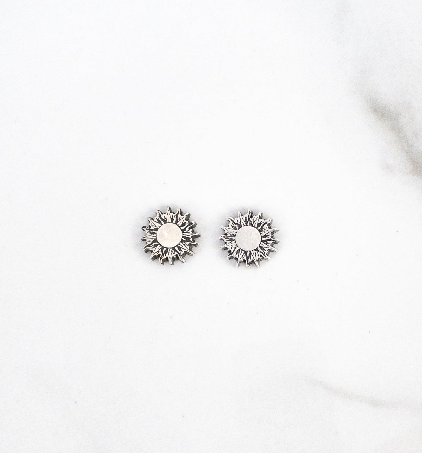 Canticle of the Sun Mismatched Sun and Moon Earrings - Sagely Sparrow