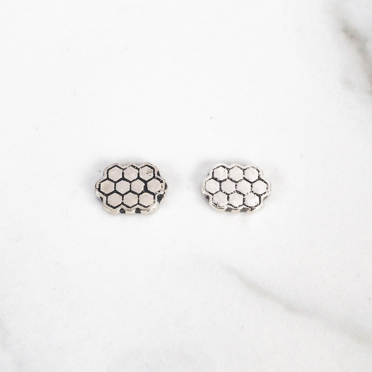 St. Ambrose Mismatched Bee Stud Earrings - Sagely Sparrow