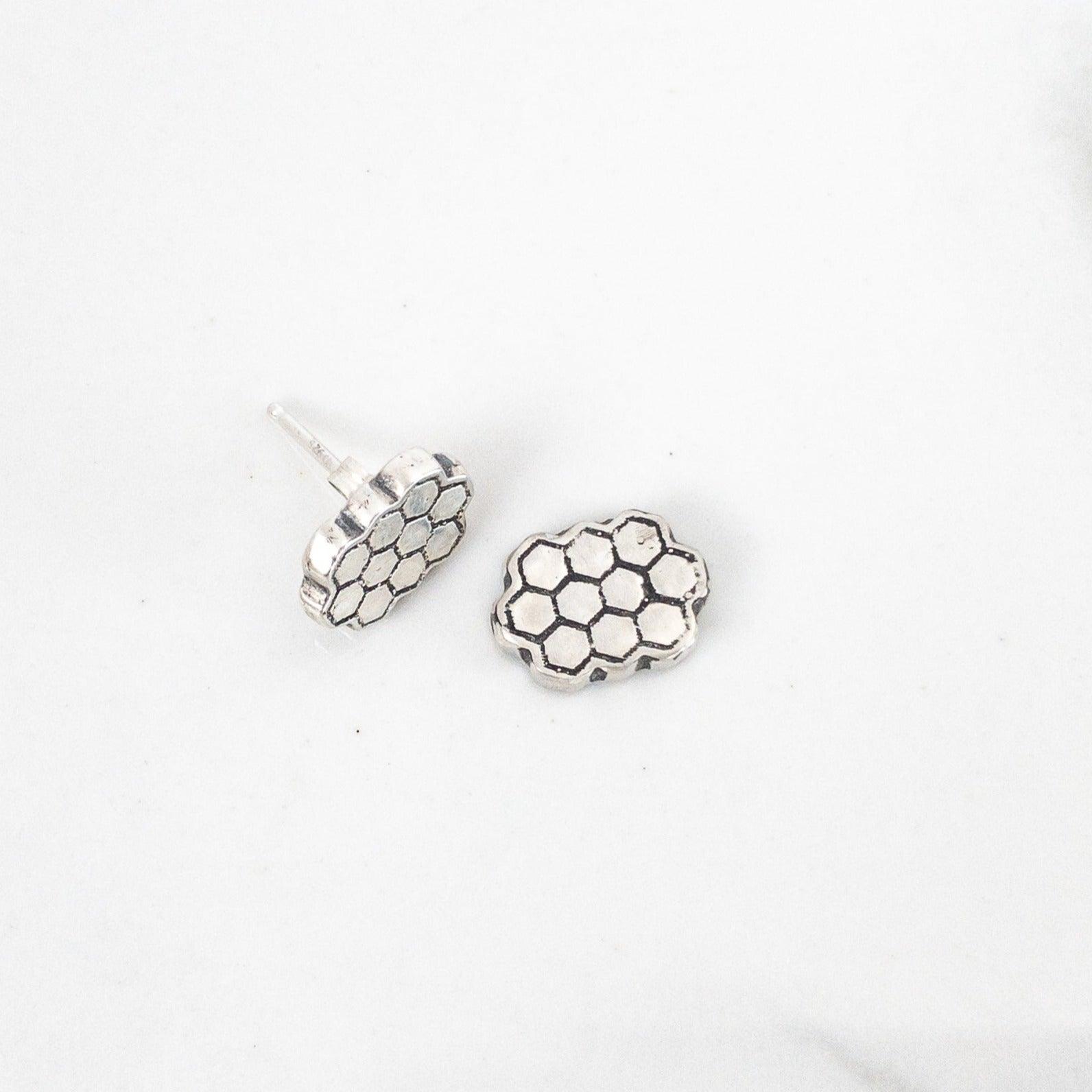 St. Ambrose Mismatched Bee Stud Earrings - Sagely Sparrow