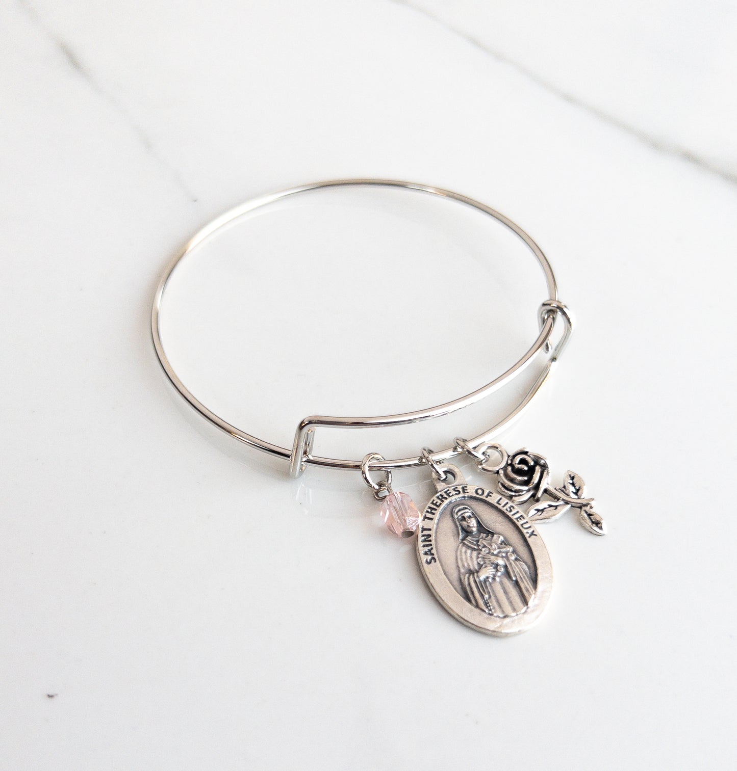 St Therese of Lisieux Confirmation Bracelet