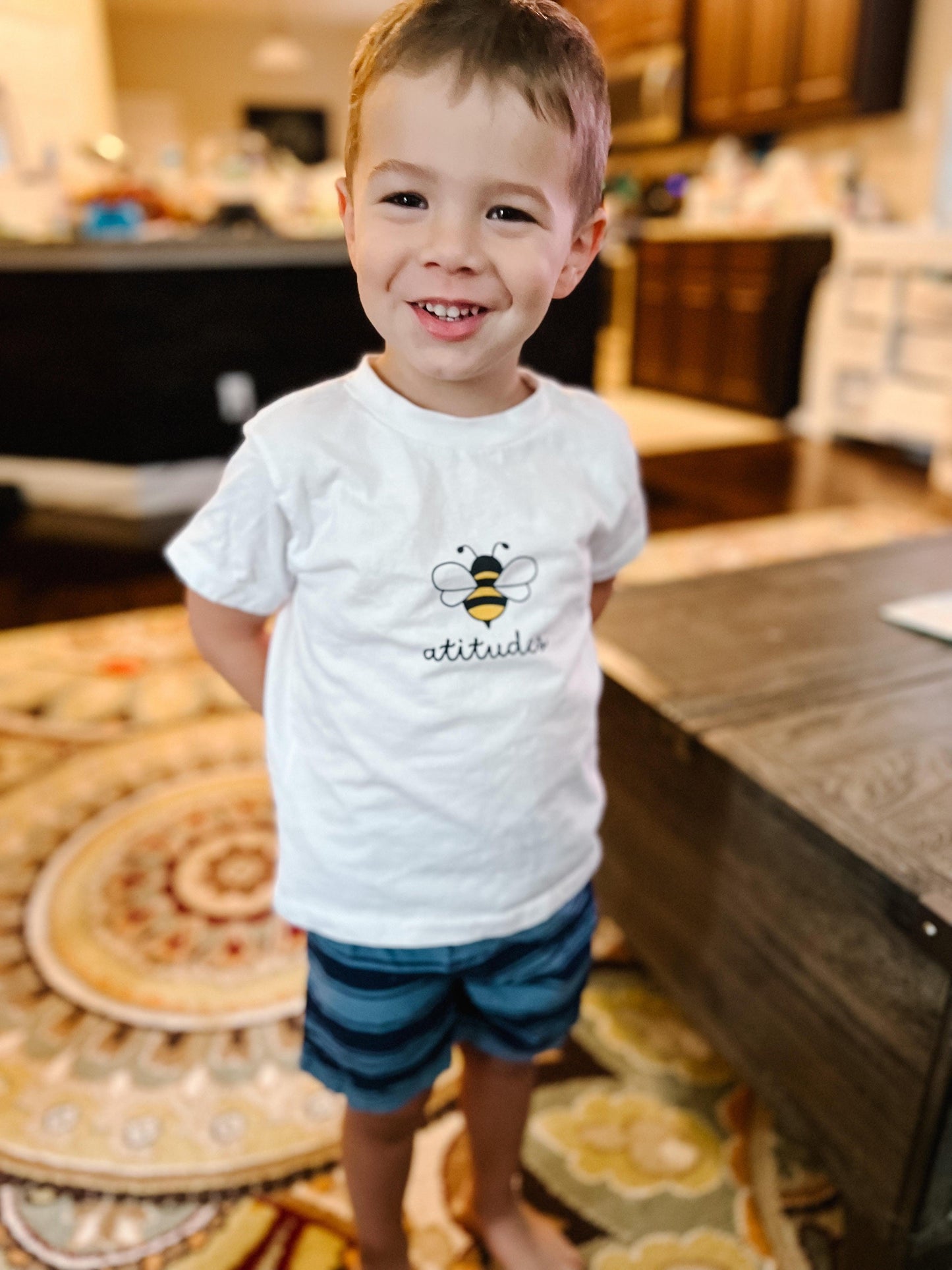 Bee Atitudes Funny Beatitudes Toddler Shirt