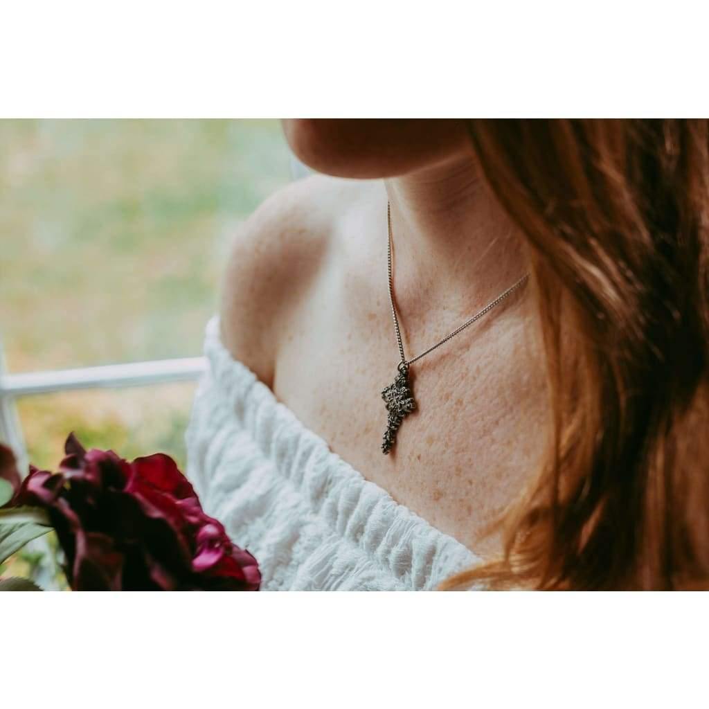 Large Cross Necklace - Necklace