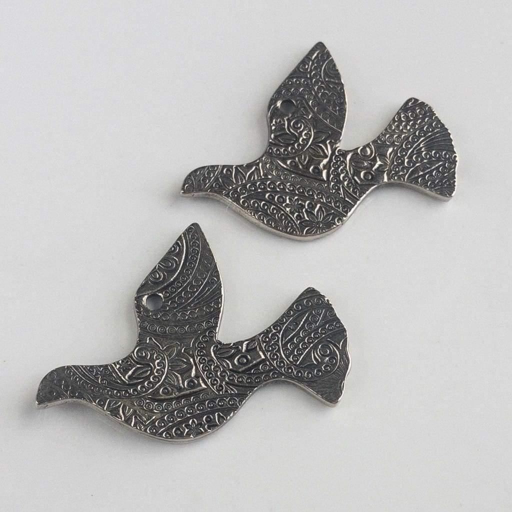 Reversible Dove Necklace - Necklace
