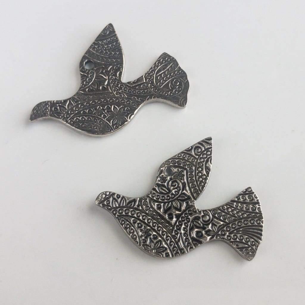 Reversible Dove Necklace - Necklace