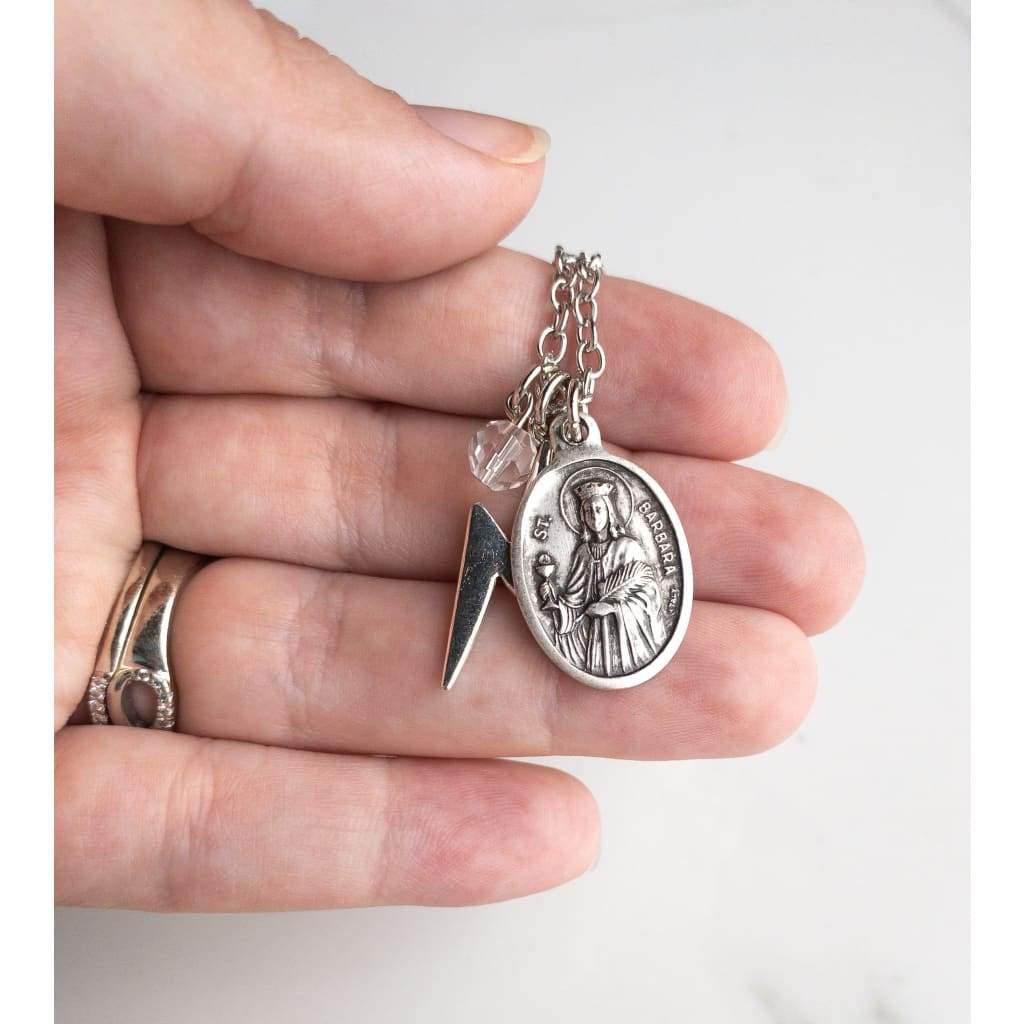 St Barbara Necklace - Saint Necklace