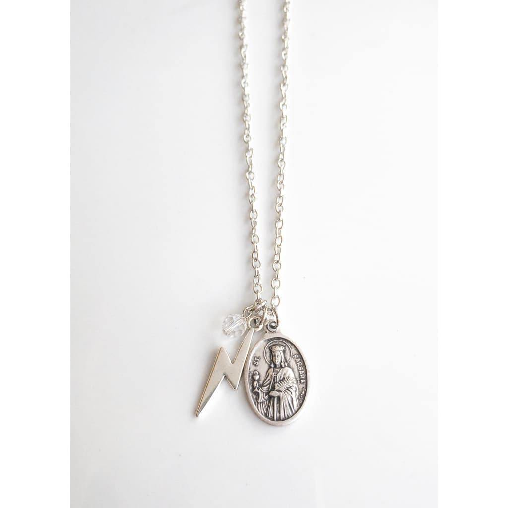 St Barbara Necklace - Saint Necklace