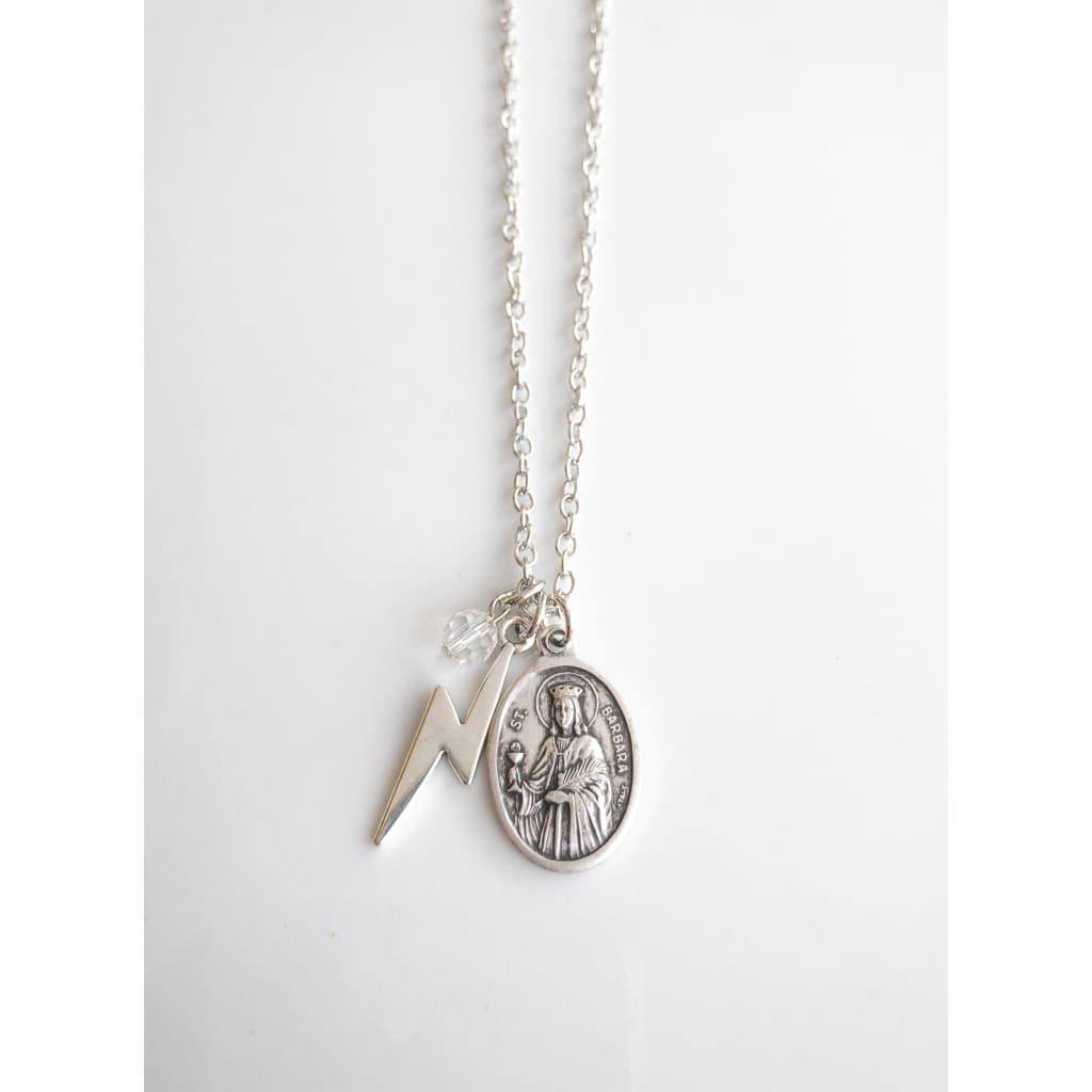 St Barbara Necklace - Saint Necklace