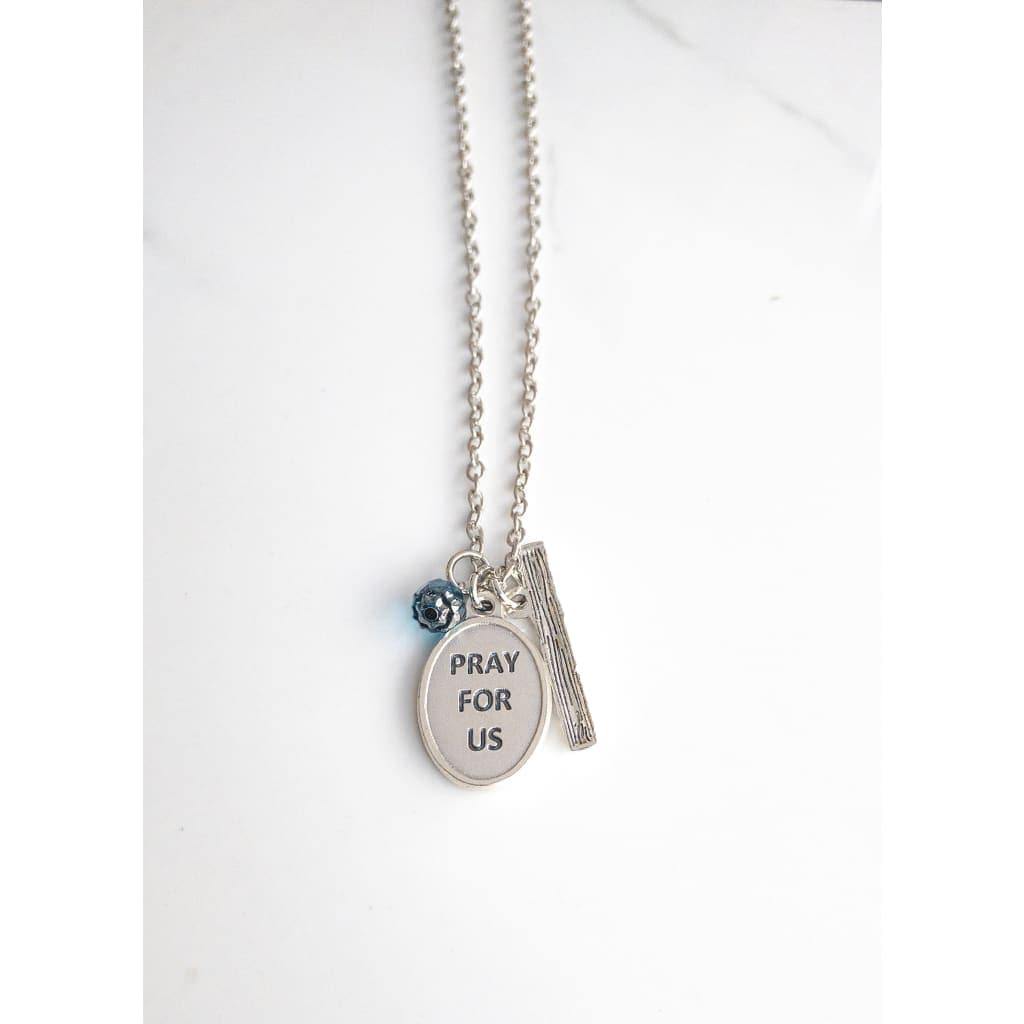 St Cecilia Flute Necklace - Saint Necklace