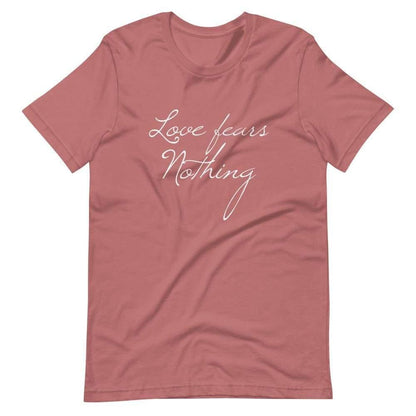 St Faustina Love Fears Nothing Quote Tee - Shirt