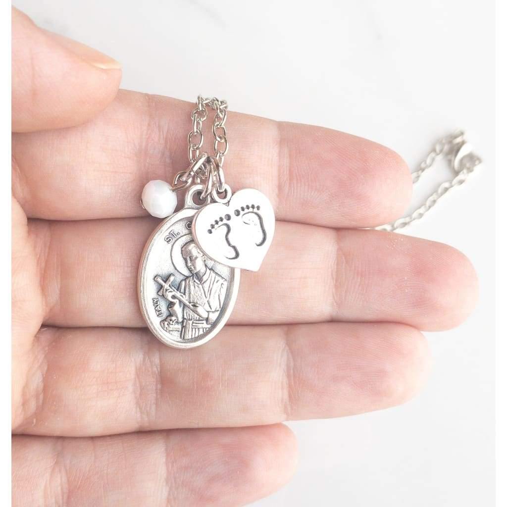 St Gerard Pregnant Mothers Necklace - Saint Necklace