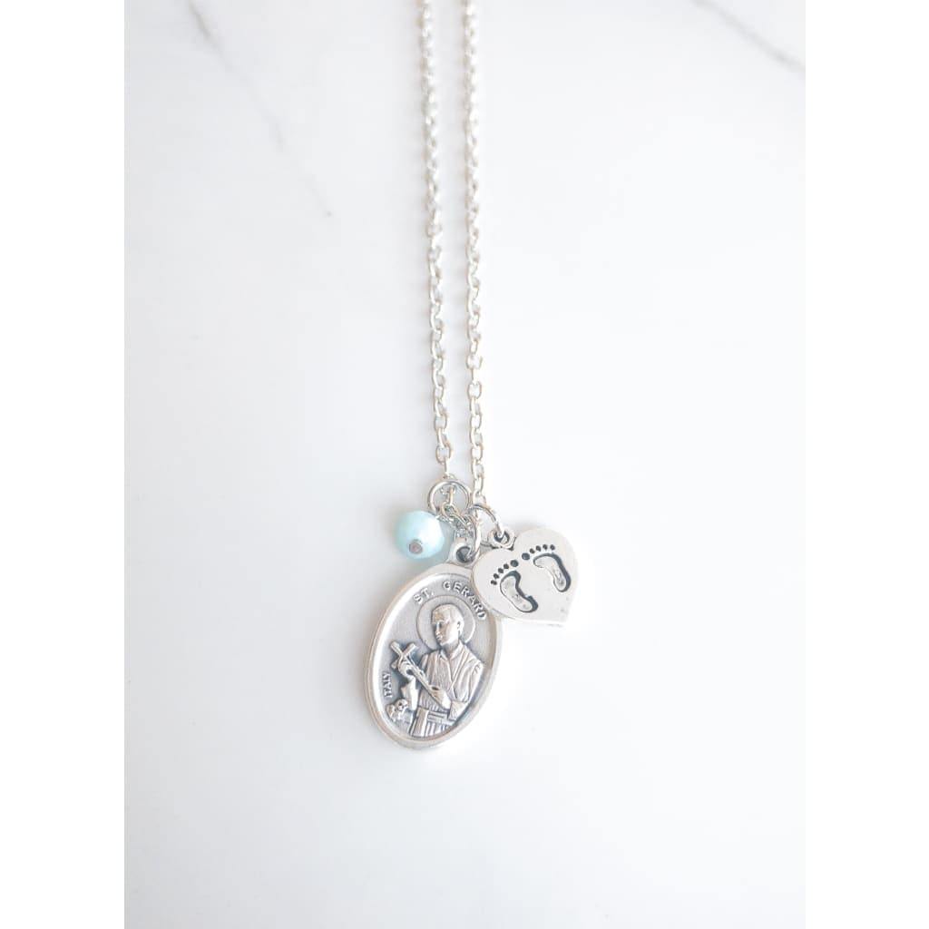 St Gerard Pregnant Mothers Necklace - Saint Necklace