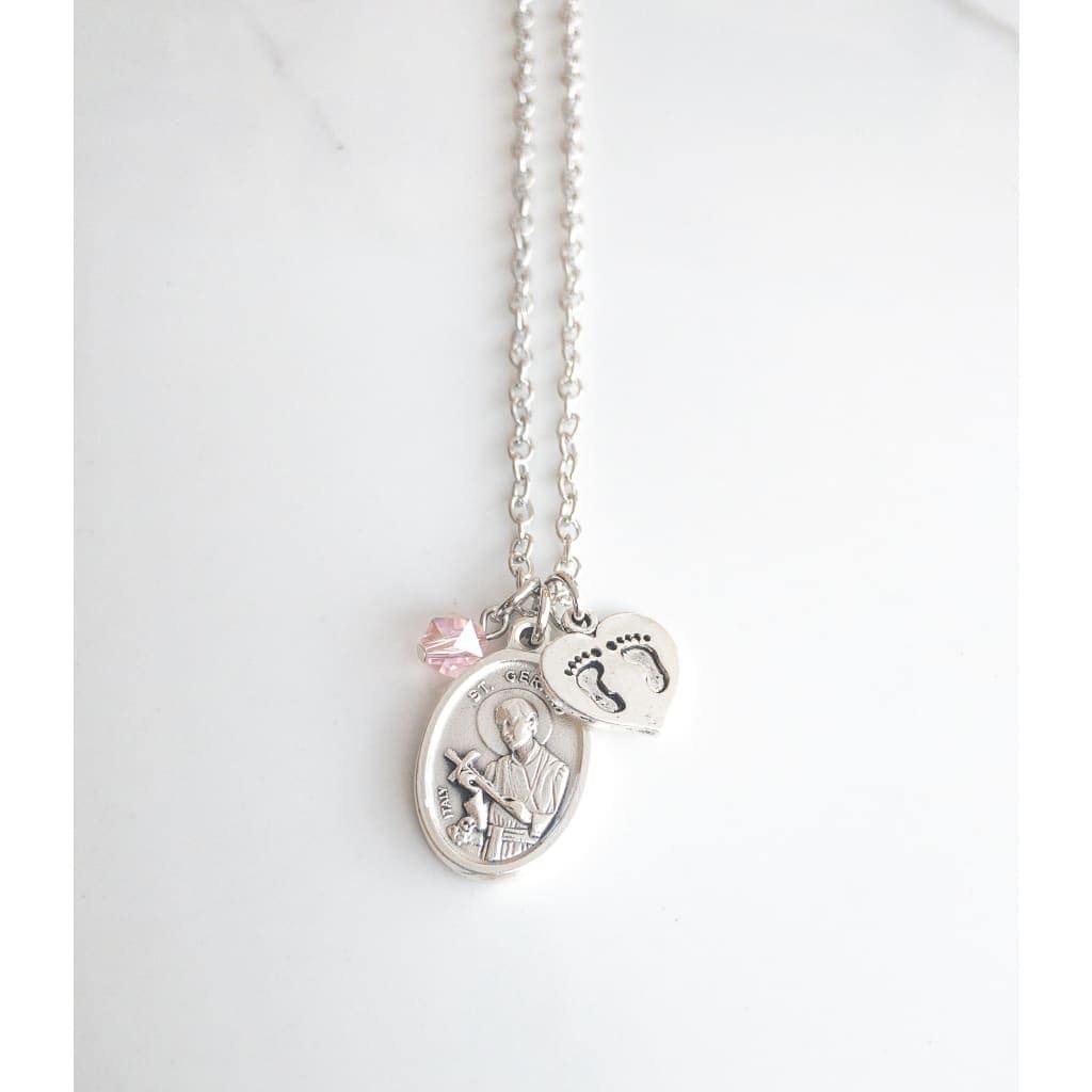 St Gerard Pregnant Mothers Necklace - Saint Necklace
