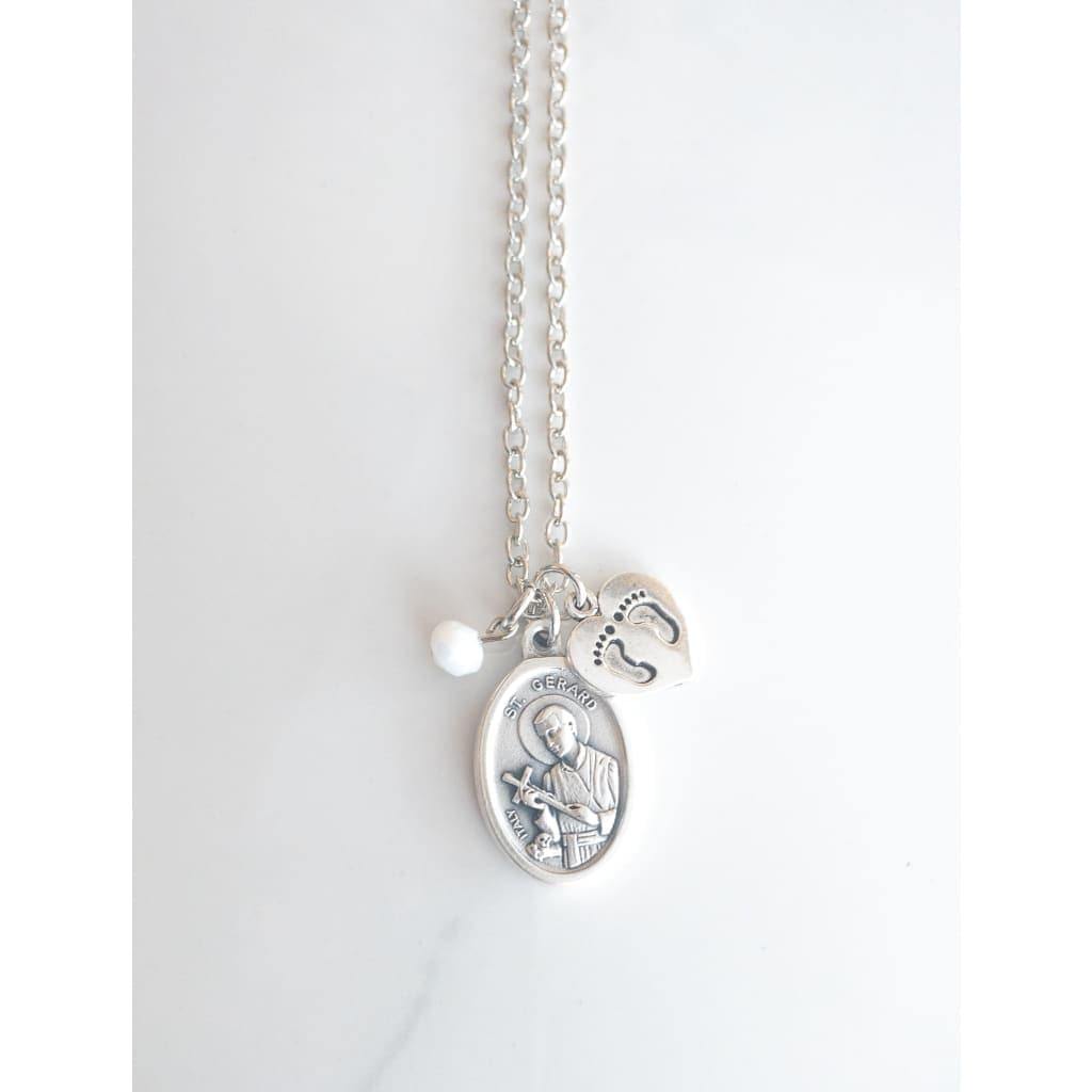 St Gerard Pregnant Mothers Necklace - Saint Necklace