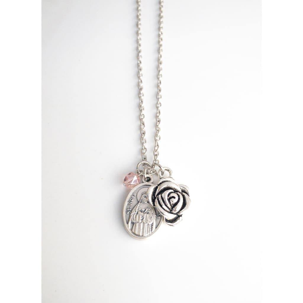 St Rose of Lima Necklace - Saint Necklace