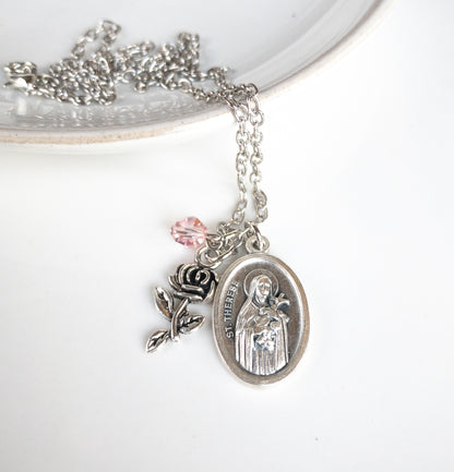 St Therese of Lisieux Necklace