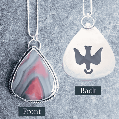 Fire From Heaven - Hidden Holy Spirit Gemstone Necklace