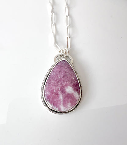 Hidden Cross Purple Gemstone Necklace