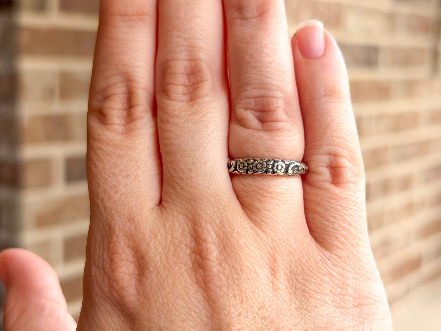 Little Flower Daisy Ring - Made to Order