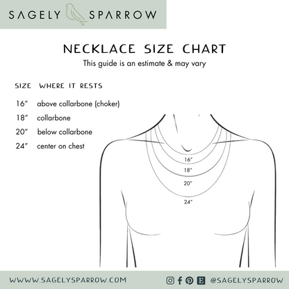 Sonoran Sunrise Gemstone Necklace with Hidden Crucifix Cutout