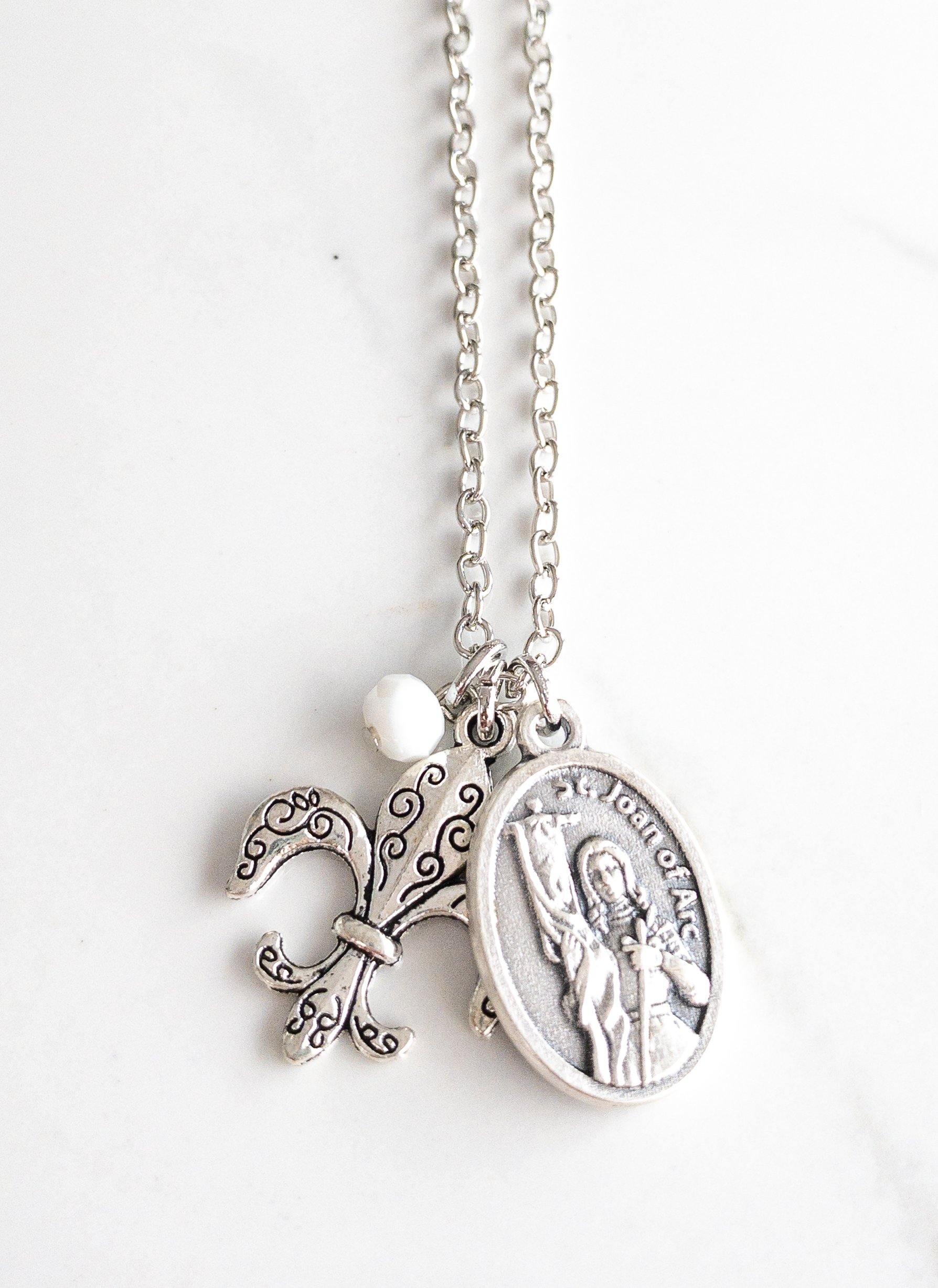 St Joan of Arc Necklace - Sagely Sparrow