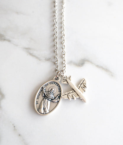 St Joseph of Cupertino Necklace - Sagely Sparrow