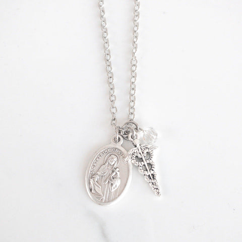 St Catherine of Siena Necklace - Sagely Sparrow