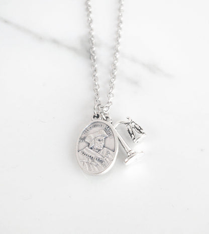 St Thomas More Necklace - Sagely Sparrow