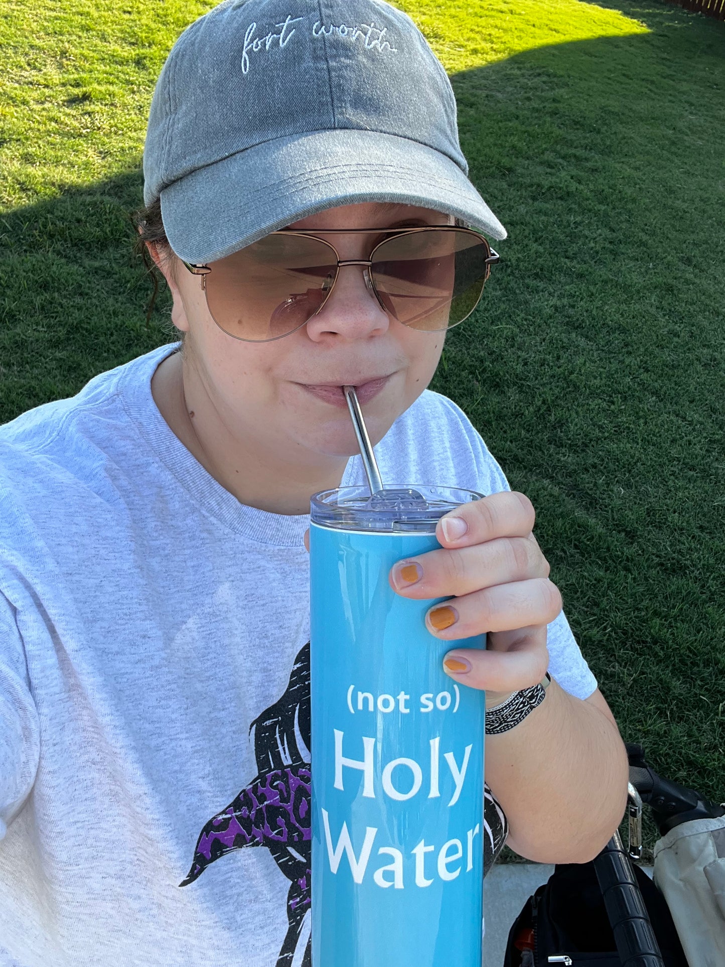 not so Holy Water Stainless Steel Tumbler