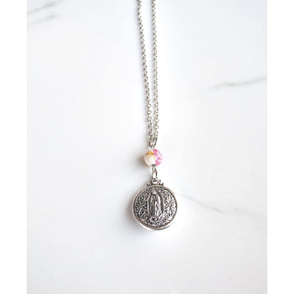 Double Sided Our Lady of Guadalupe Layering Necklace - 