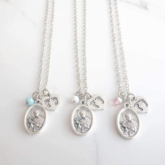 St Gerard Pregnant Mothers Necklace - Saint Necklace